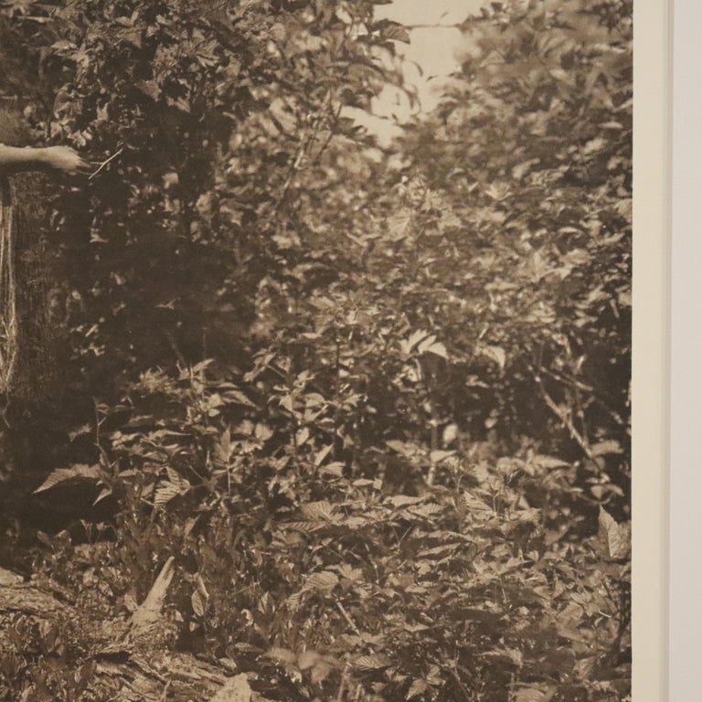 Edward S. Curtis Native American Print “A Primitive Quinalt", John Andrew & Sons
