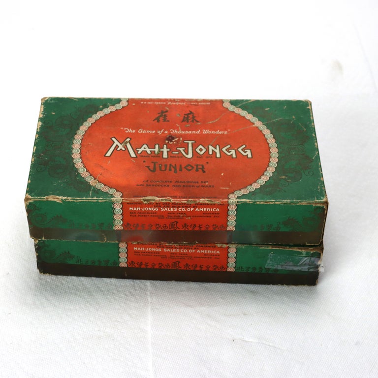 Three Antique Chinese Mah-Jongg/Pung Chow Games C1920