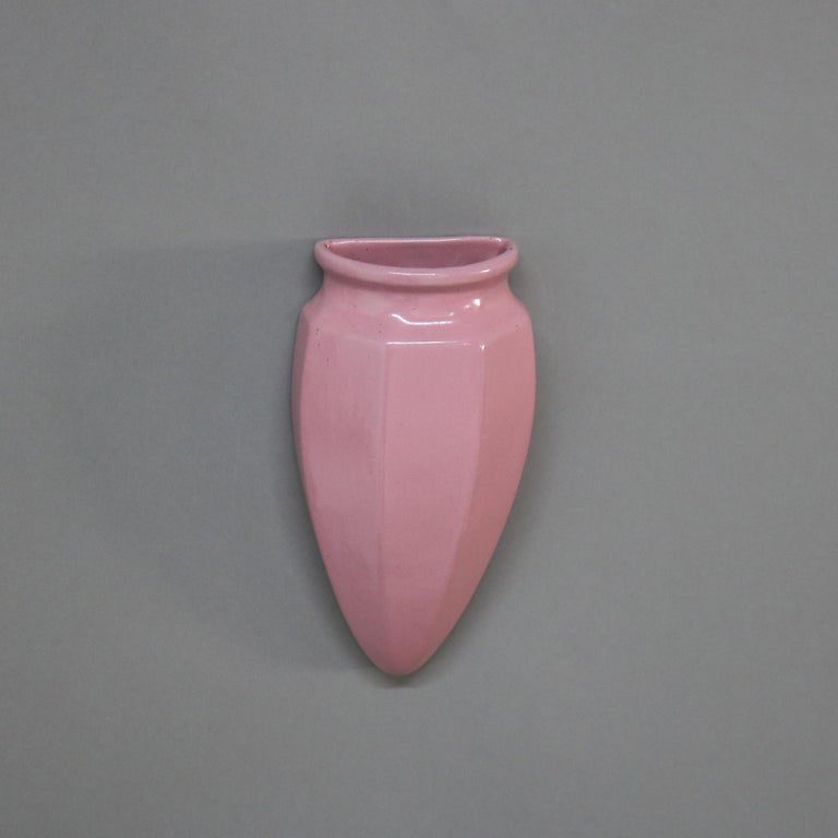 Peters and Reed Rose Victoria Wall Pocket Mid 20thC