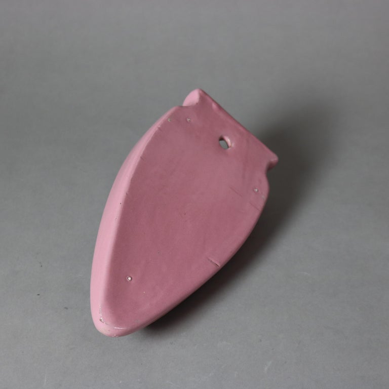 Peters and Reed Rose Victoria Wall Pocket Mid 20thC
