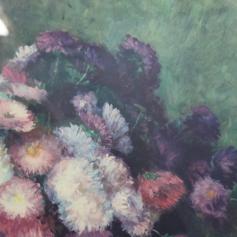 Vintage Floral Still Life Print 20th C