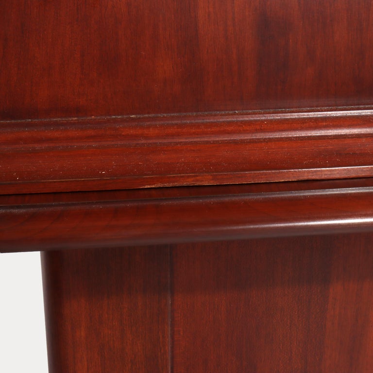 Henkel Harris Queen Anne Wild Black Cherry Chest on Chest C1992