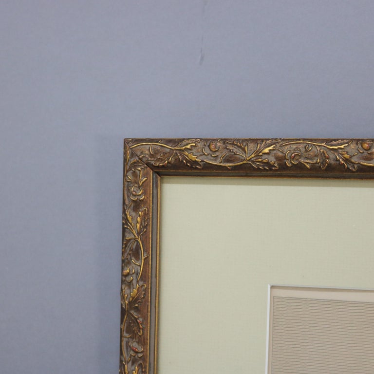 English Print of “Soldier’s Dream of Home” by Frederick Goodall, Framed, 19thC