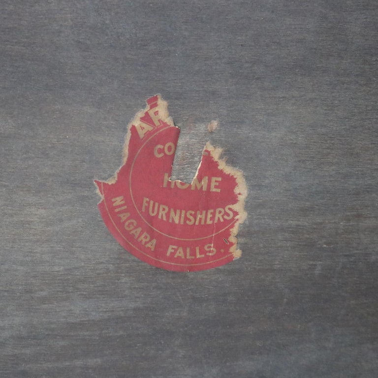Arts & Crafts Honeoye Falls Furniture Co. Oak Drop Front Desk C1920