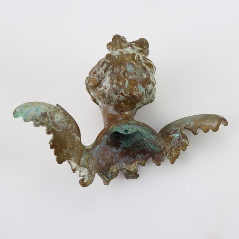 Pair Of Antique French Neoclassical Bronze Accoutrements c1890