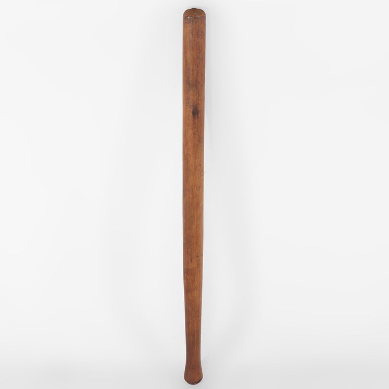 Antique Hardwood Baseball/Stickball Bat Stamped NYGS-AA C1900