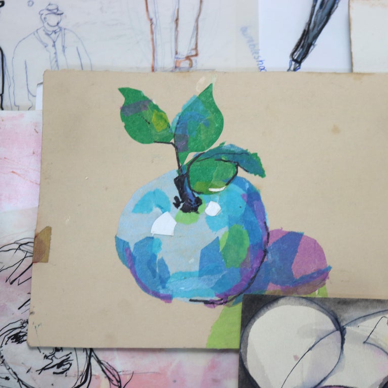 Sharie Jones Portfolio of Sketches and Paintings C1968