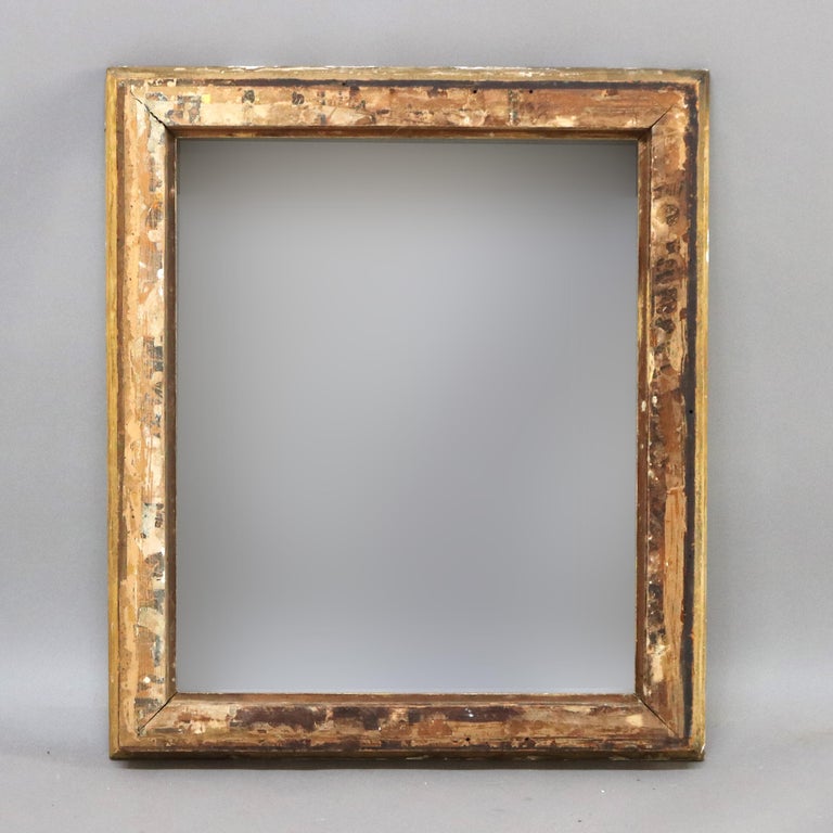 Antique Newcomb-Macklin School Arts & Crafts 1st-Finish Gilt Wood Frame C1910