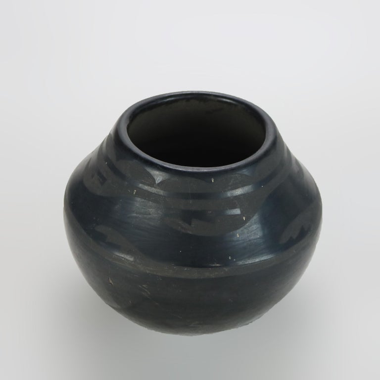 Antique Maria Martinez San Ildefonso Native American Pueblo Pottery C1910
