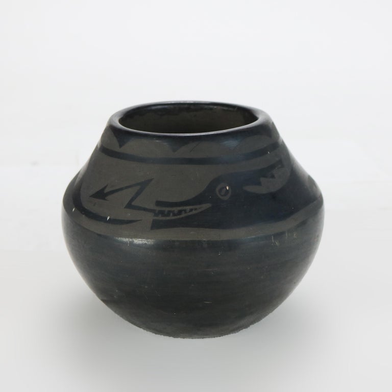 Antique Maria Martinez San Ildefonso Native American Pueblo Pottery C1910