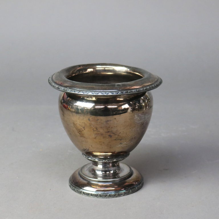 Six Piece Antique Victorian Silver Plate Tea Set C1890
