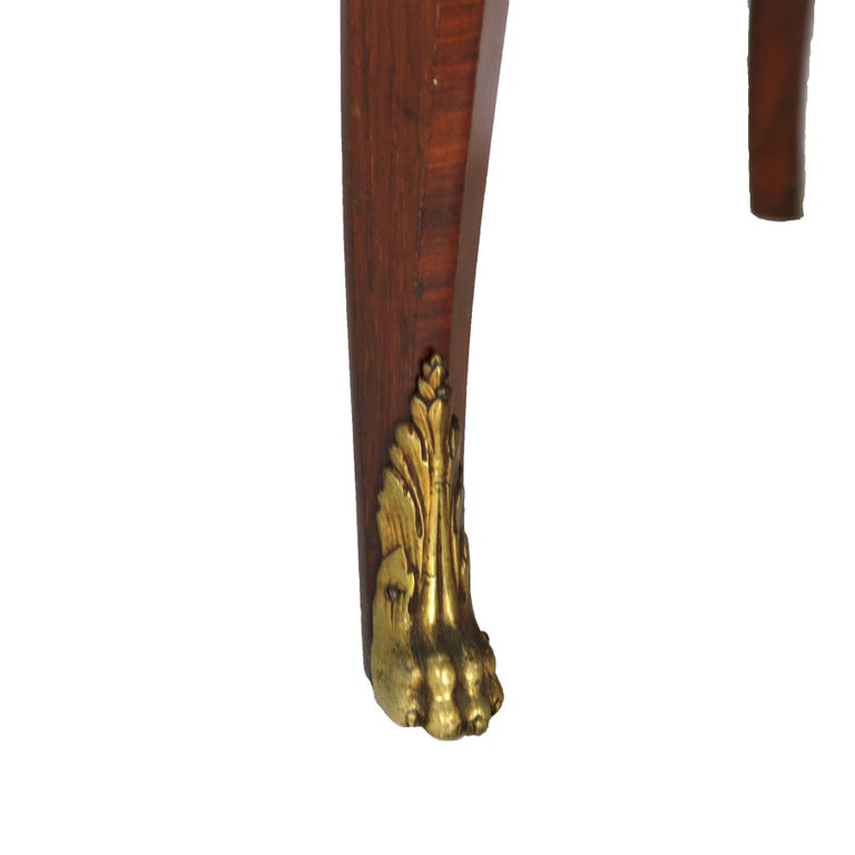 French Louis XV Style Rosewood, Kingwood & Ormolu Roll Top Lady’s Desk 20th C