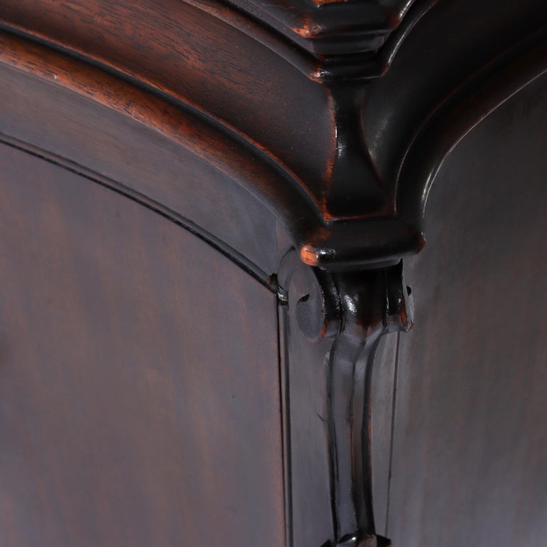 Antique Victor Victrola VV-230 Mahogany Phonograph Credenza Cabinet C1920