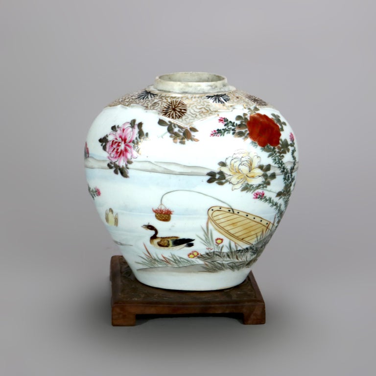 Six Miscellaneous Japanese & Chinese Items Including Imari Porcelain
