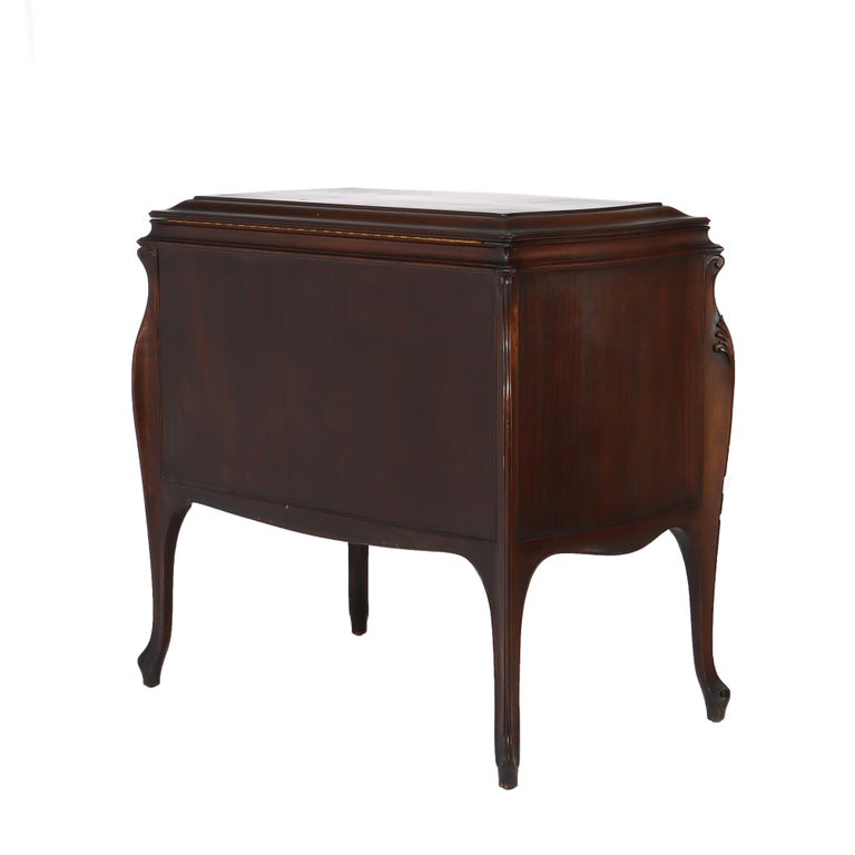 Antique Victor Victrola VV-230 Mahogany Phonograph Credenza Cabinet C1920