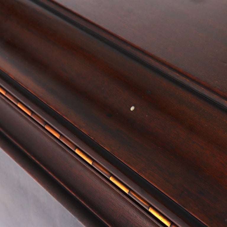 Antique Victor Victrola VV-230 Mahogany Phonograph Credenza Cabinet C1920