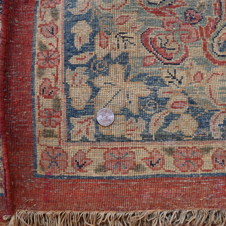 Oversized Antique Persian Sarouk Wool Rug C1920