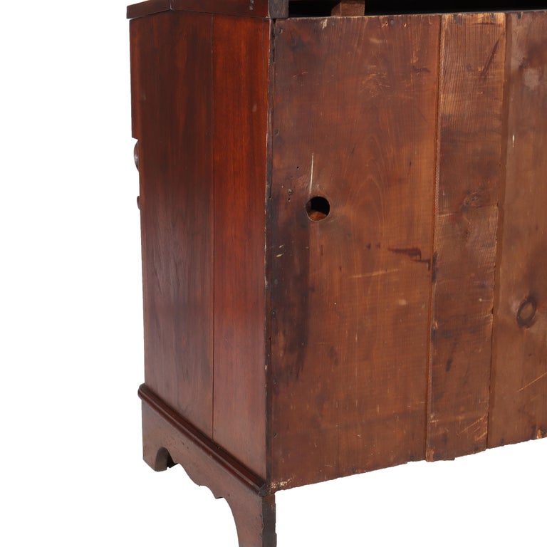 Antique Eastlake Victorian Walnut Secretary Desk C1880