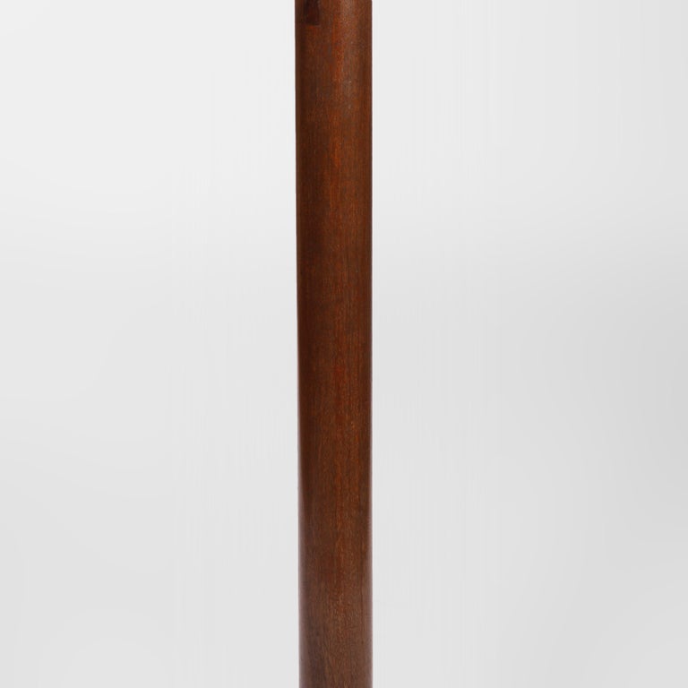 Antique Arts & Crafts Mahogany Hall Hat Rack circa 1910
