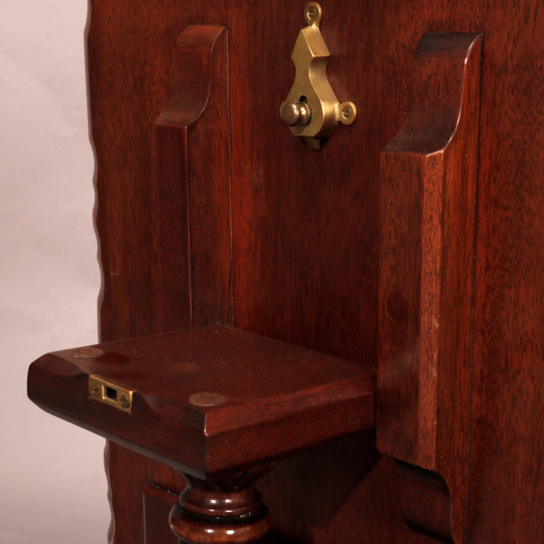 Antique Chippendale Mahogany Tilt-Top Table Circa 1930