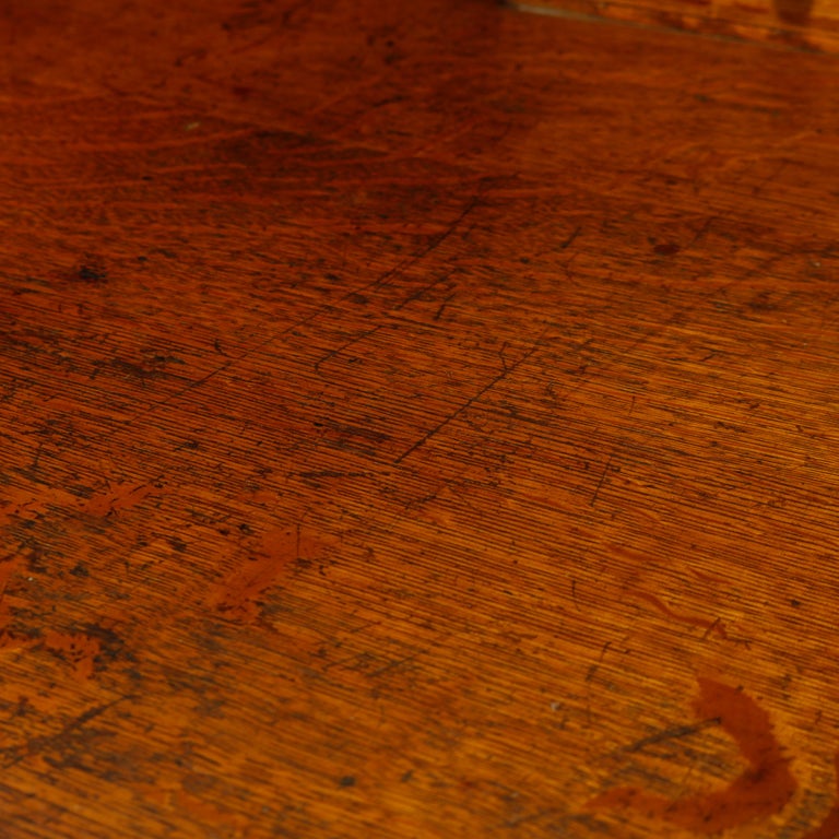 Antique Derby School Paneled Oak Roll Top Desk with Full Interior, C1900