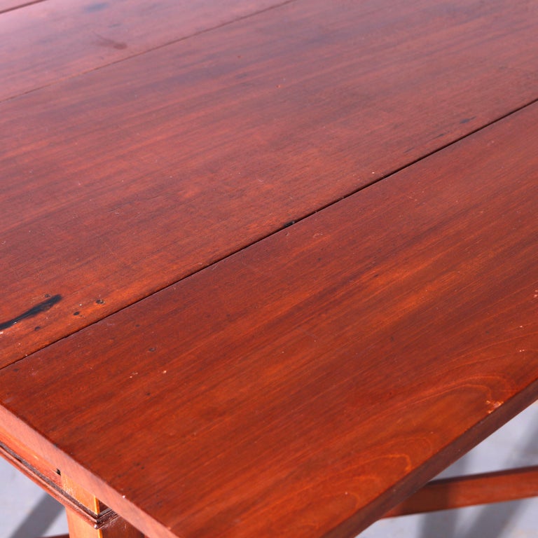 Antique English Mahogany Pembroke Drop Leaf Table Circa 1820