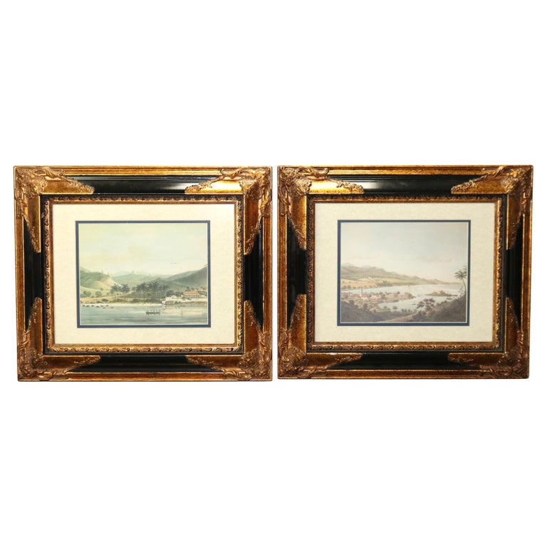 Pair of Seascape Prints, Framed, 20thC