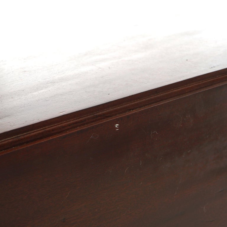 Antique Sheridan Pembroke Drop Leaf Mahogany Table C1820