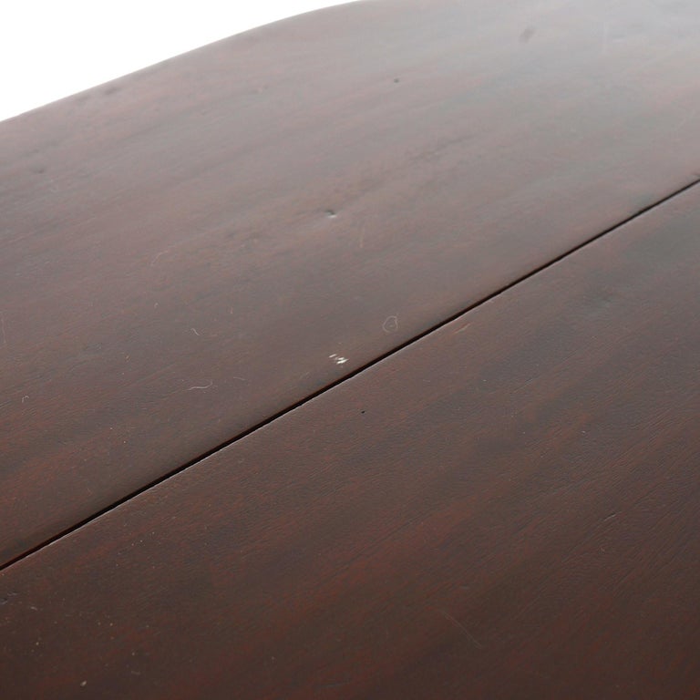 Antique Sheridan Pembroke Drop Leaf Mahogany Table C1820