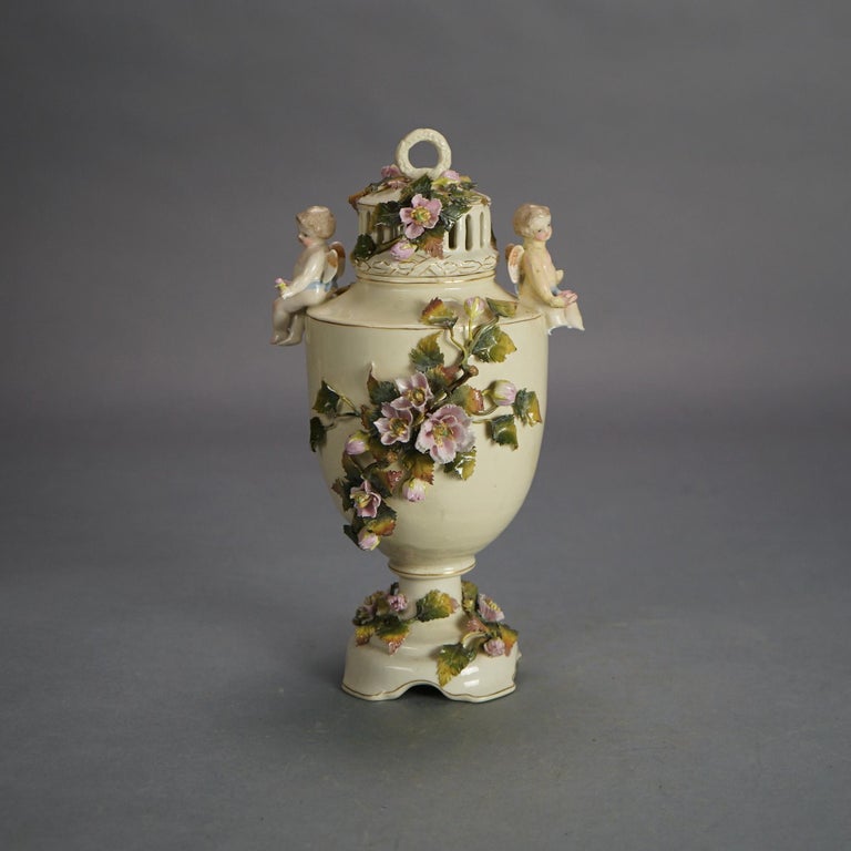 Five Pieces of Antique German/Austrian Porcelain Items C1900