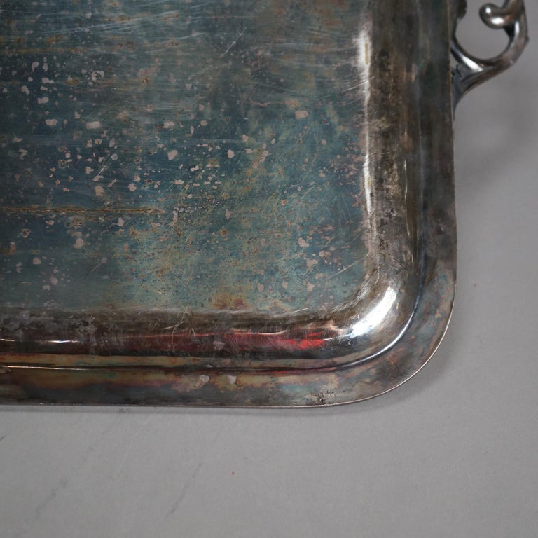 Antique Six Piece Silver Plated Tea Set C1890