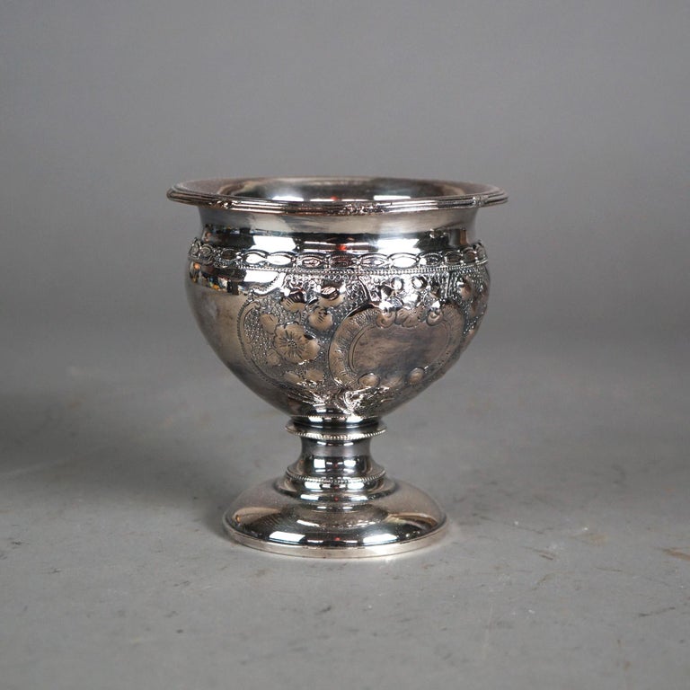 Antique Five Piece E. B. Maltby Silver Plated Tea Set C1890