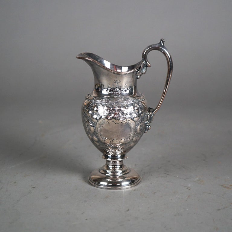 Antique Five Piece E. B. Maltby Silver Plated Tea Set C1890
