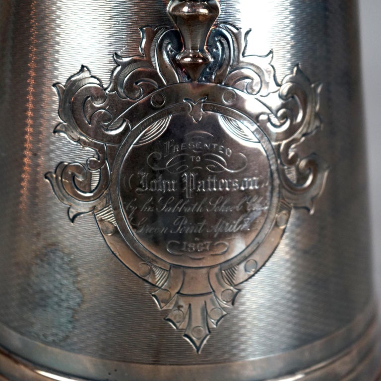 Antique Rogers and Bro Silver Plated Insulated Water Pitcher C1890
