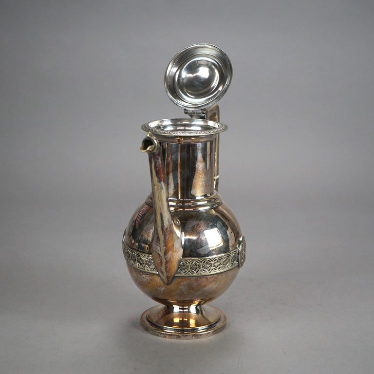 Antique Silver Plated Teapot C1890