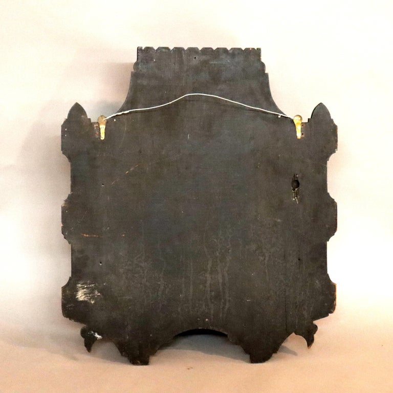Antique Kimble & Cabus attr Aesthetic Movement Ebonized Wall Cabinet c1870