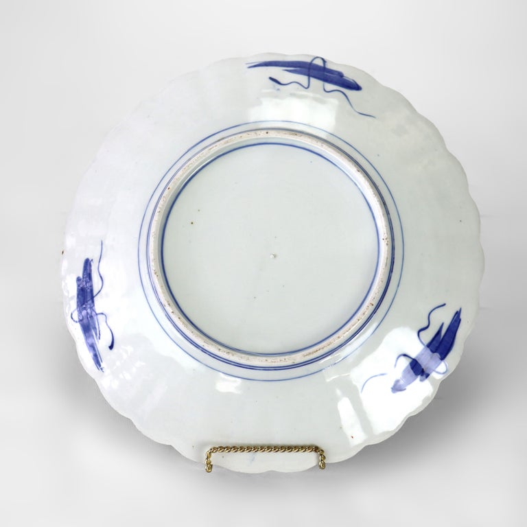 Antique Japanese Imari Porcelain Charger C1920