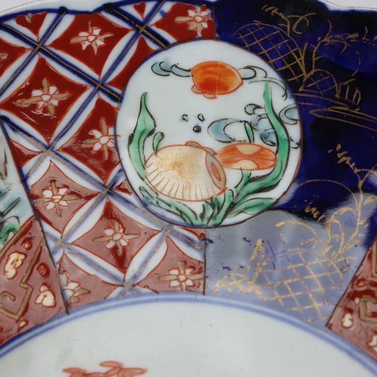 Antique Japanese Imari Porcelain Charger C1920