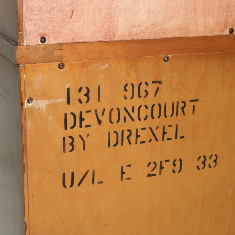 Vintage Drexel Heritage English School Adam’s Style Neoclassical Armoire 20thC