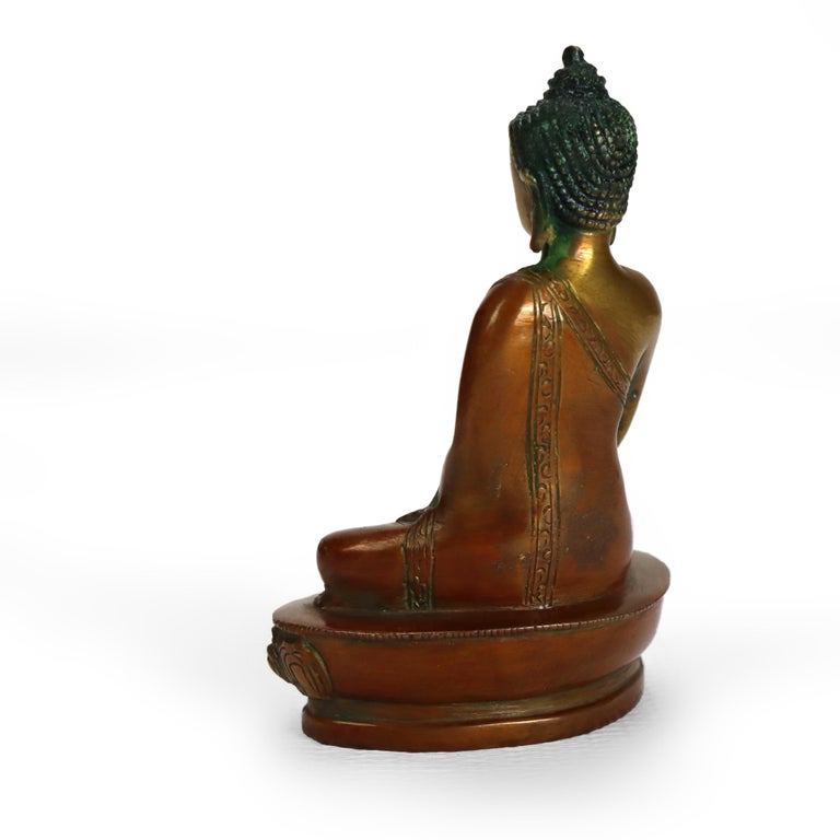 Antique Bronze Buddha Figure C1920