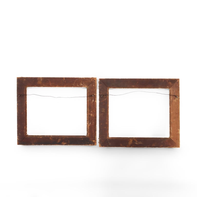 Four Antique Victorian Gilt Wood Frames C1890