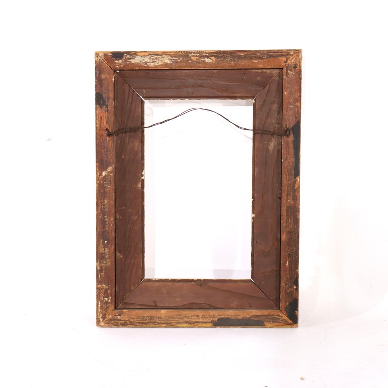 Four Antique Victorian Gilt Wood Frames C1890