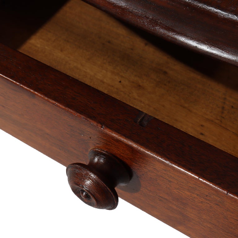 Antique Victorian Walnut Drop Leaf Table C1890