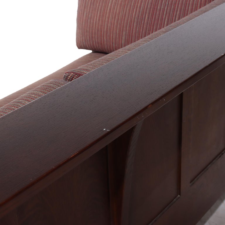 Stickley Arts & Crafts Mission Oak Sofa 20thC