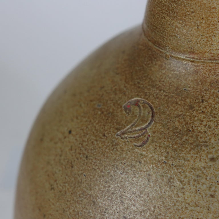 Antique Winchell & Davis Importing Co. of Albany, NY Stoneware Whiskey Jug C1880