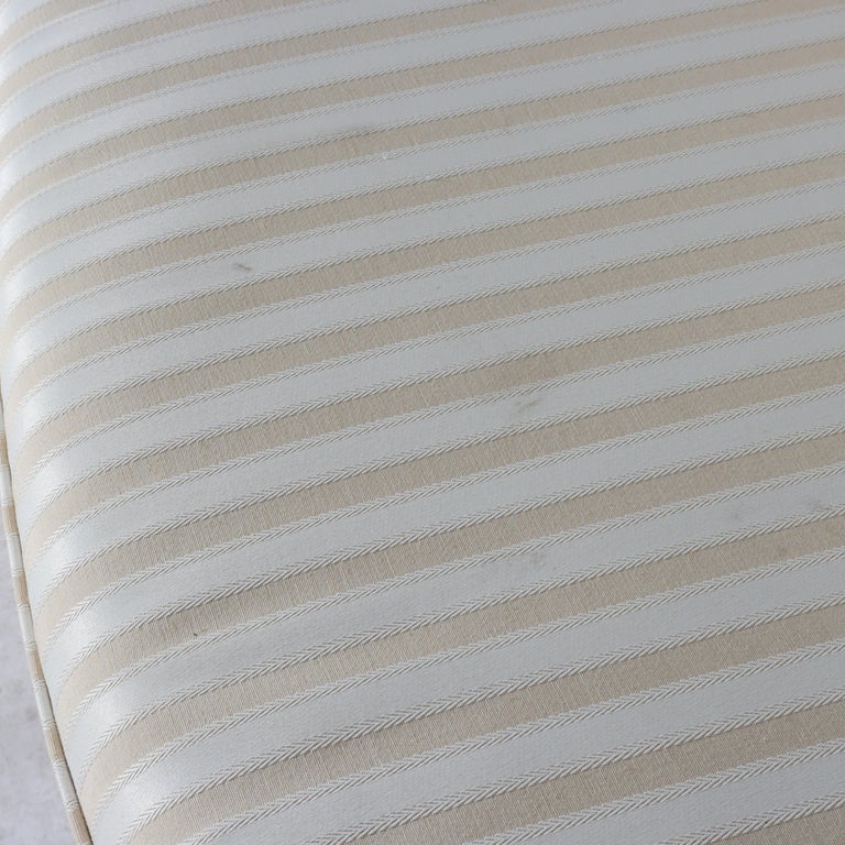 Vintage English Georgian Style Camel Back Sofa 20thC