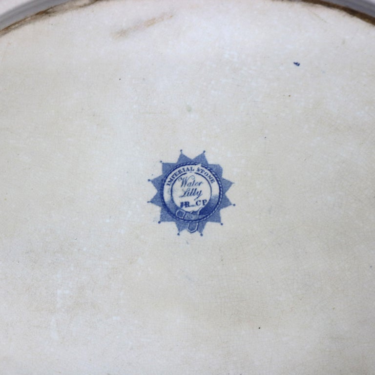 Four Antique Porcelain Serving Platters C1900
