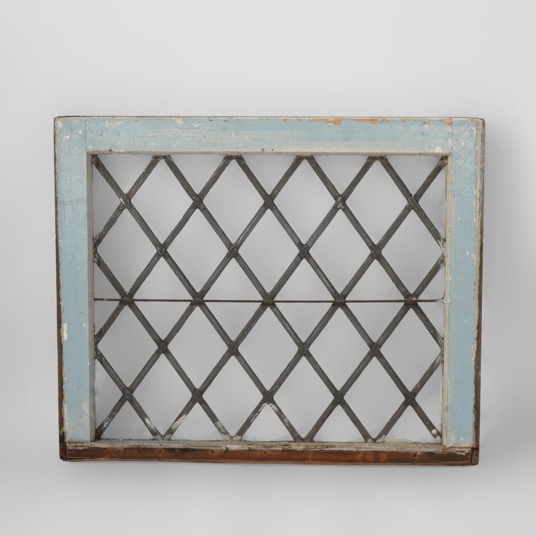 Three Antique Architectural Leaded Glass Windows C1920