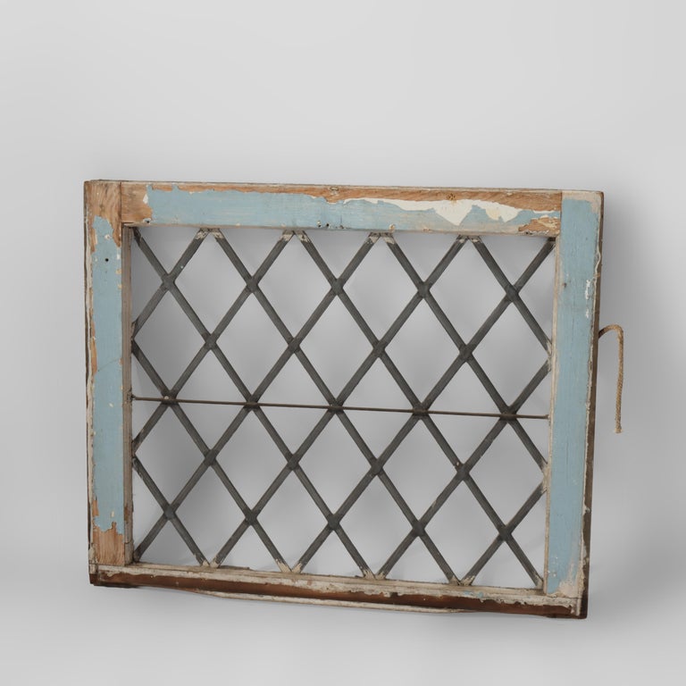 Three Antique Architectural Leaded Glass Windows C1920