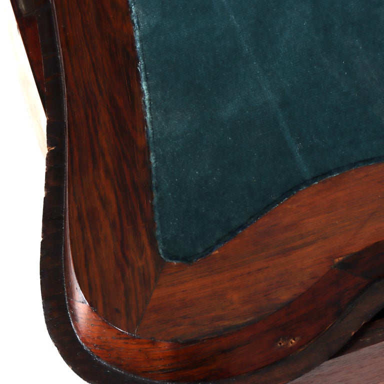 Antique French Louis XIV Inlaid Rosewood & Ormolu Lady’s Desk C1890